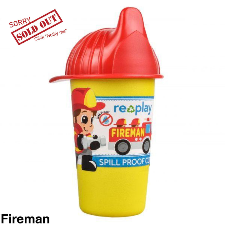 Replay No-Spill Sippy Cup Fireman