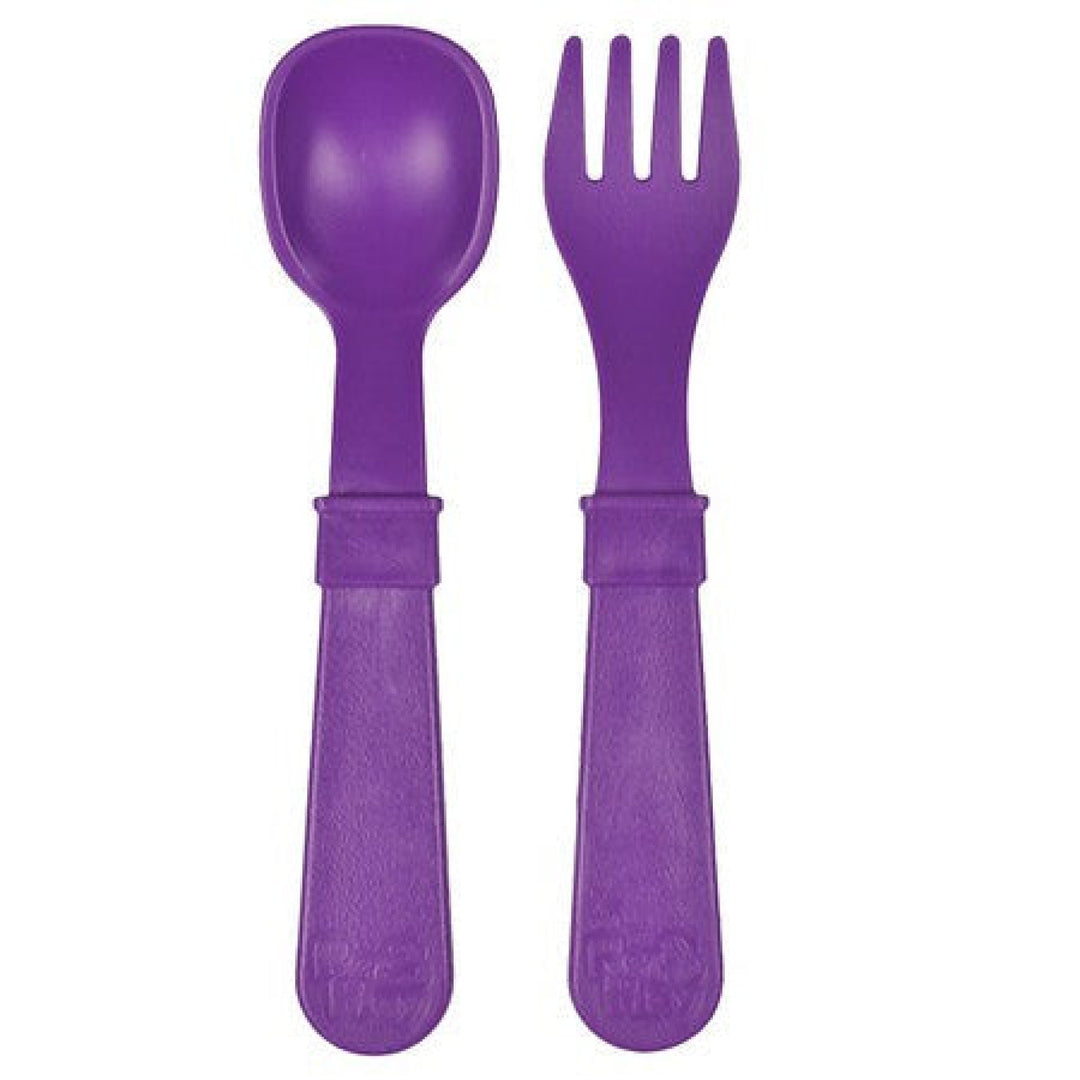 Replay Toddler Utensils Amethyst