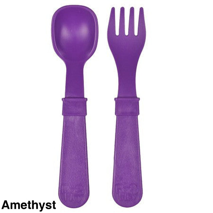 Replay Toddler Utensils Amethyst