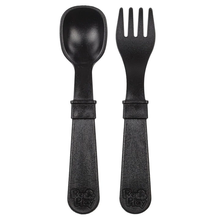 Replay Toddler Utensils Black