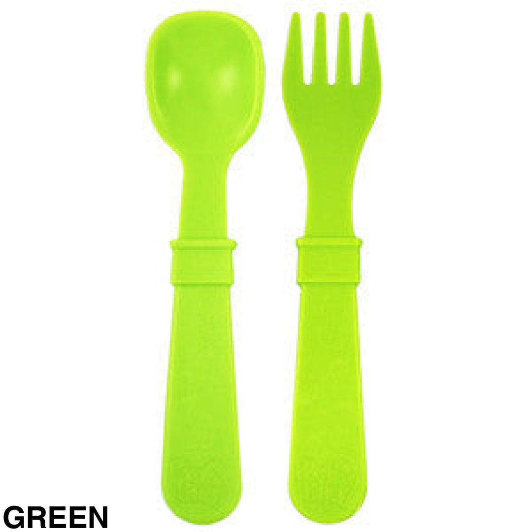 Replay Toddler Utensils Green