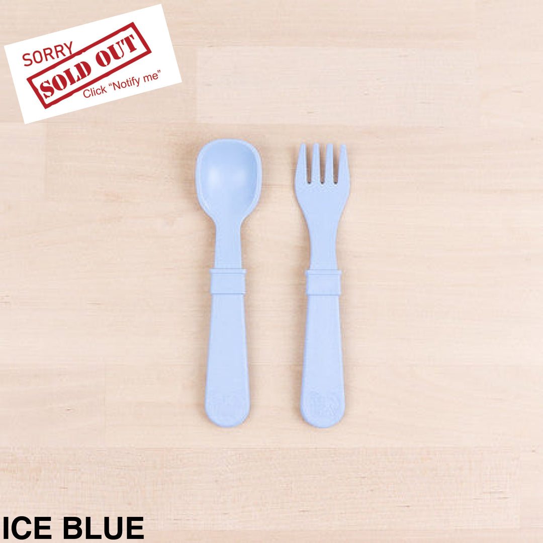 Replay Toddler Utensils Ice Blue
