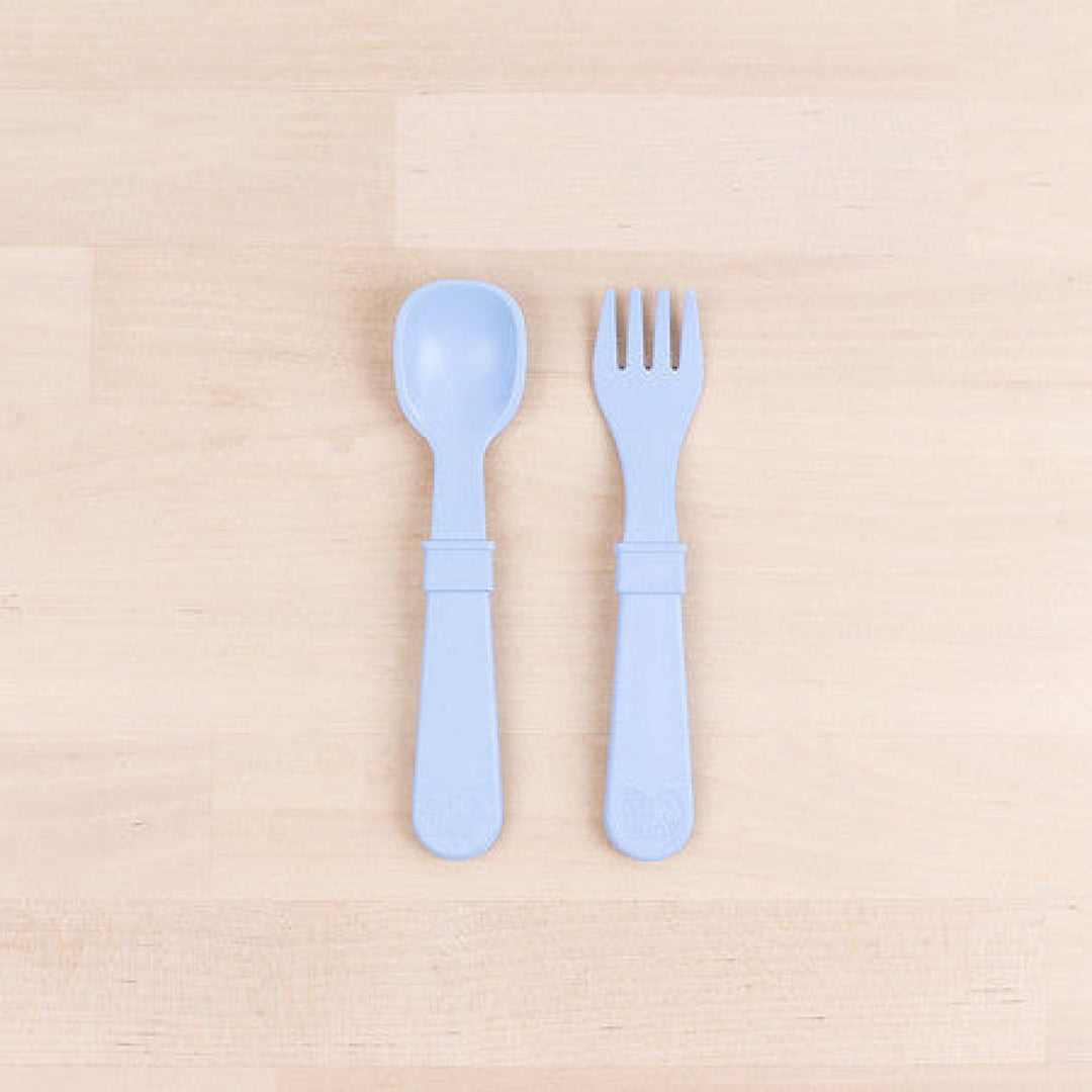 Replay Toddler Utensils Ice Blue