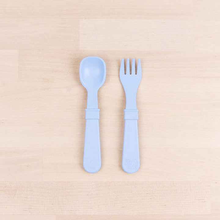 Replay Toddler Utensils Ice Blue
