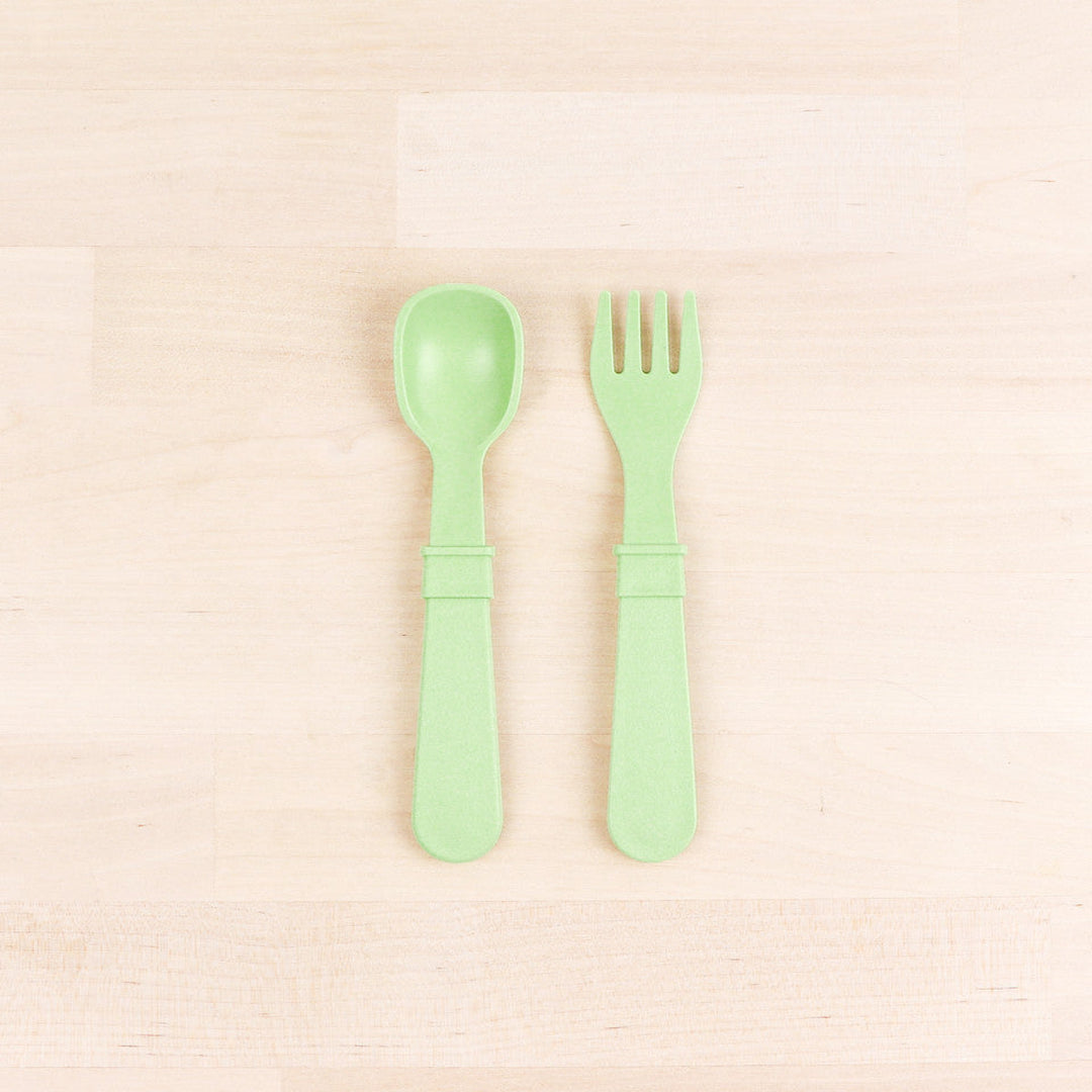 Replay Toddler Utensils Leaf