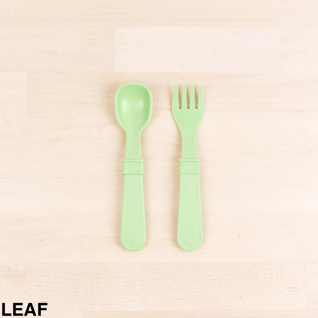 Replay Toddler Utensils Leaf