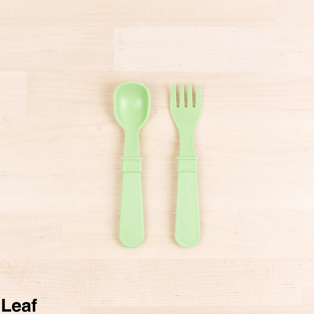 Replay Toddler Utensils Leaf