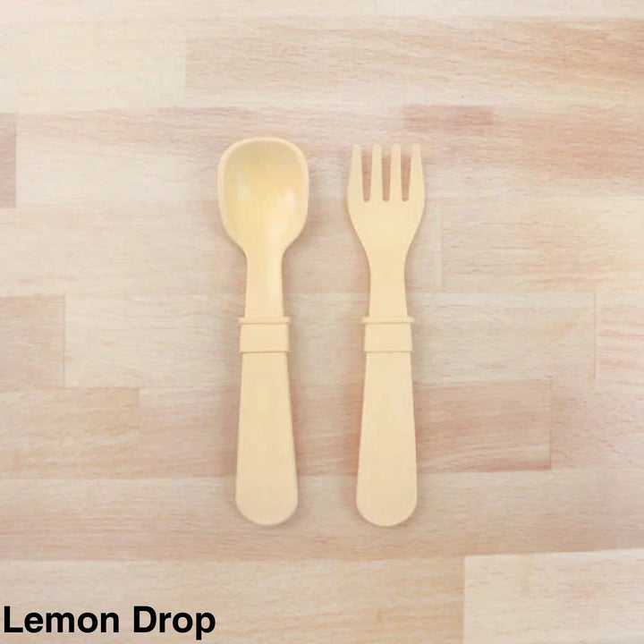 Replay Toddler Utensils Lemon Drop