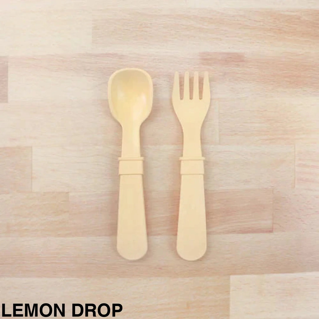 Replay Toddler Utensils Lemon Drop