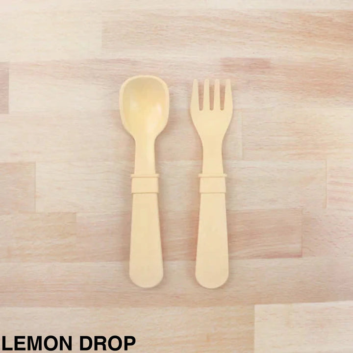 Replay Toddler Utensils Lemon Drop