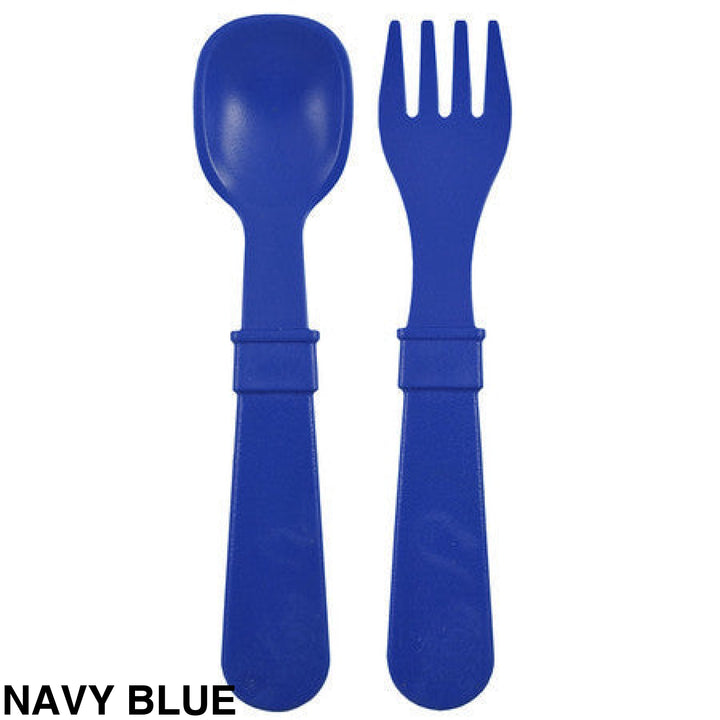 Replay Toddler Utensils Navy Blue