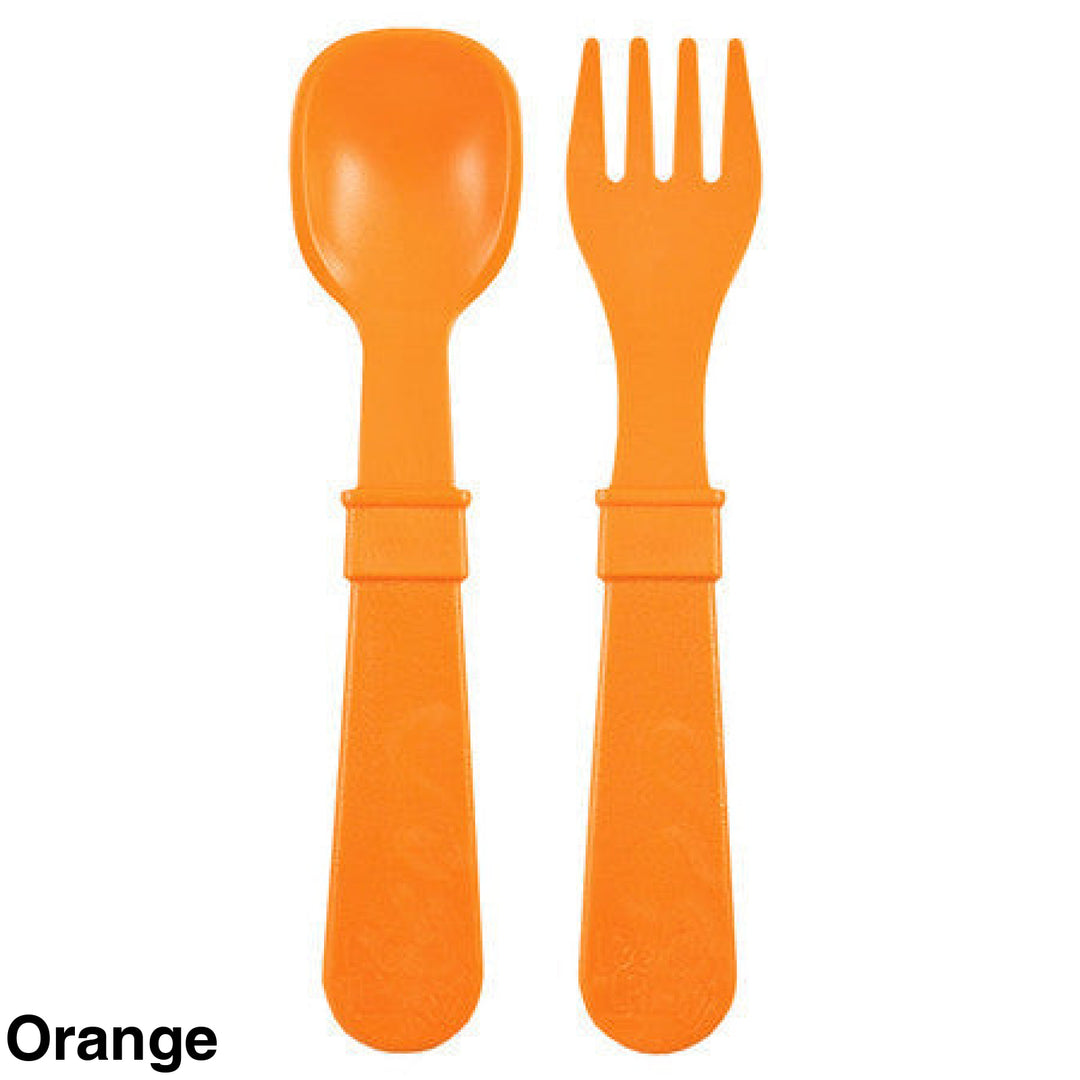 Replay Toddler Utensils Orange