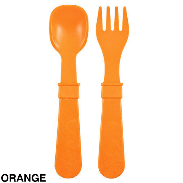 Replay Toddler Utensils Orange