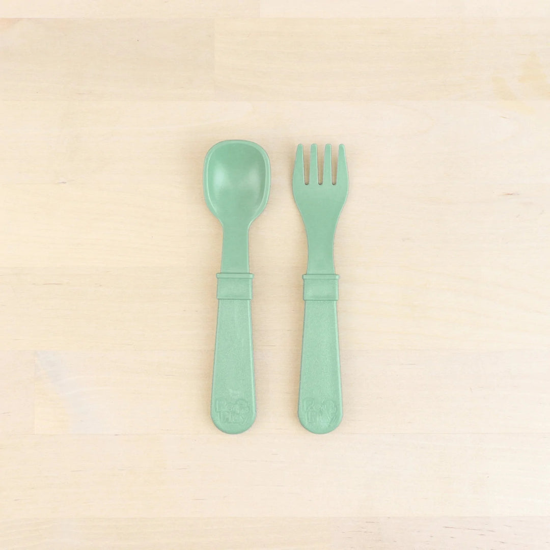 Replay Toddler Utensils Sage