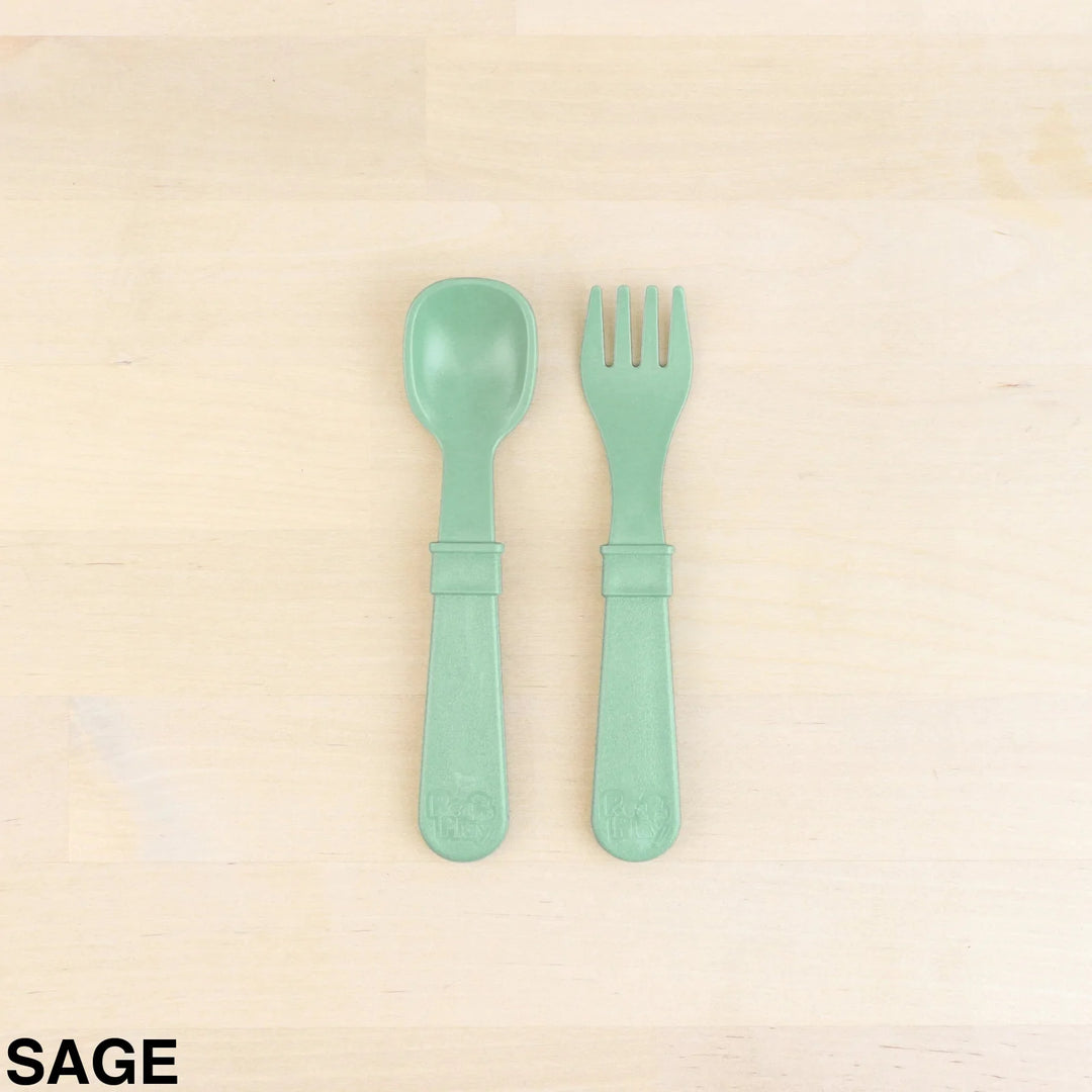 Replay Toddler Utensils Sage