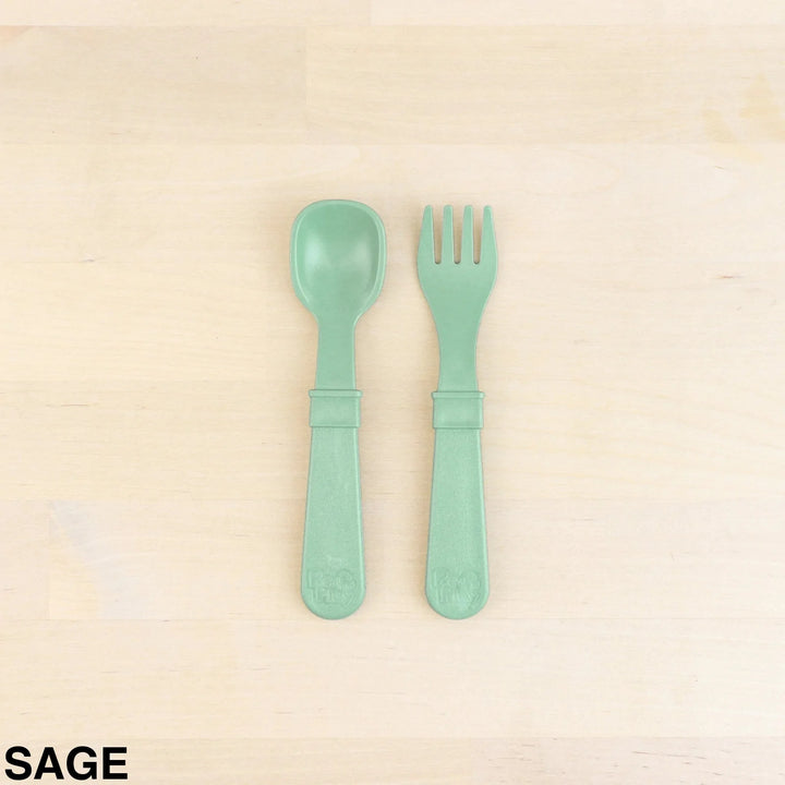 Replay Toddler Utensils Sage