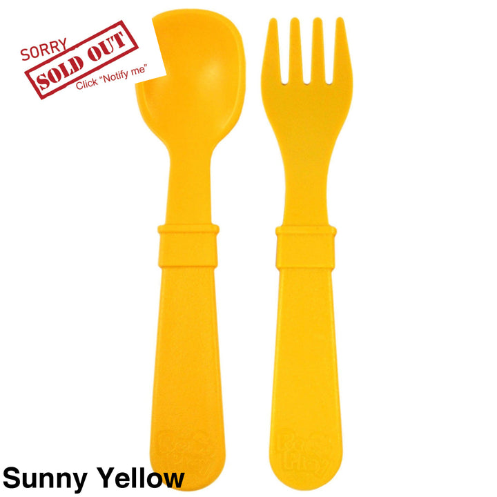 Replay Toddler Utensils Sunny Yellow