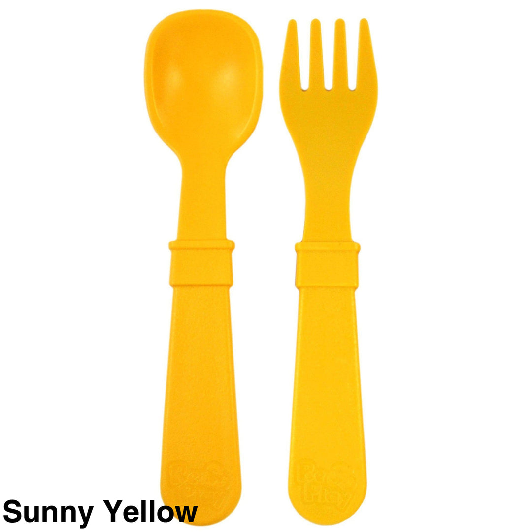 Replay Toddler Utensils Sunny Yellow