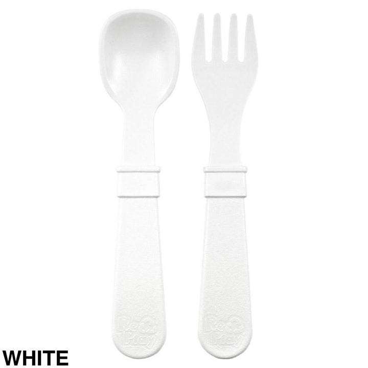 Replay Toddler Utensils White