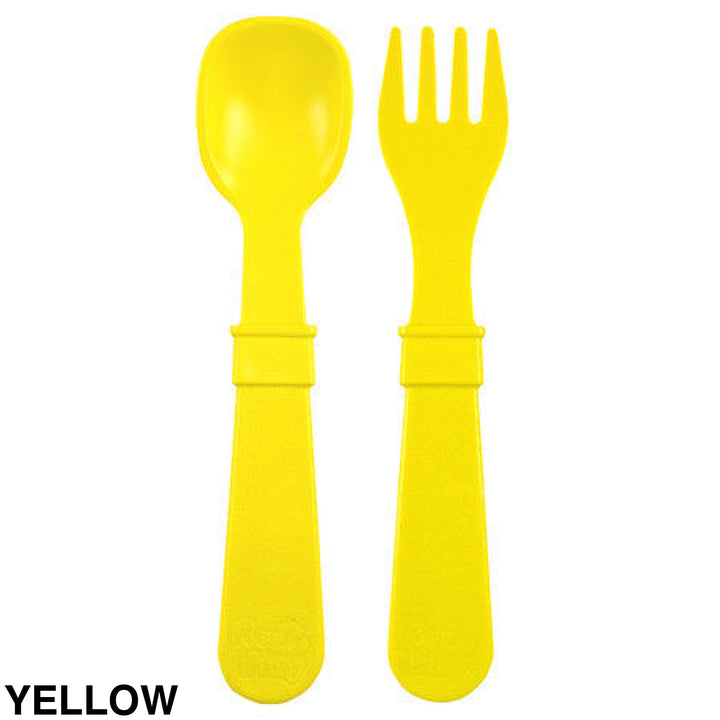 Replay Toddler Utensils Yellow