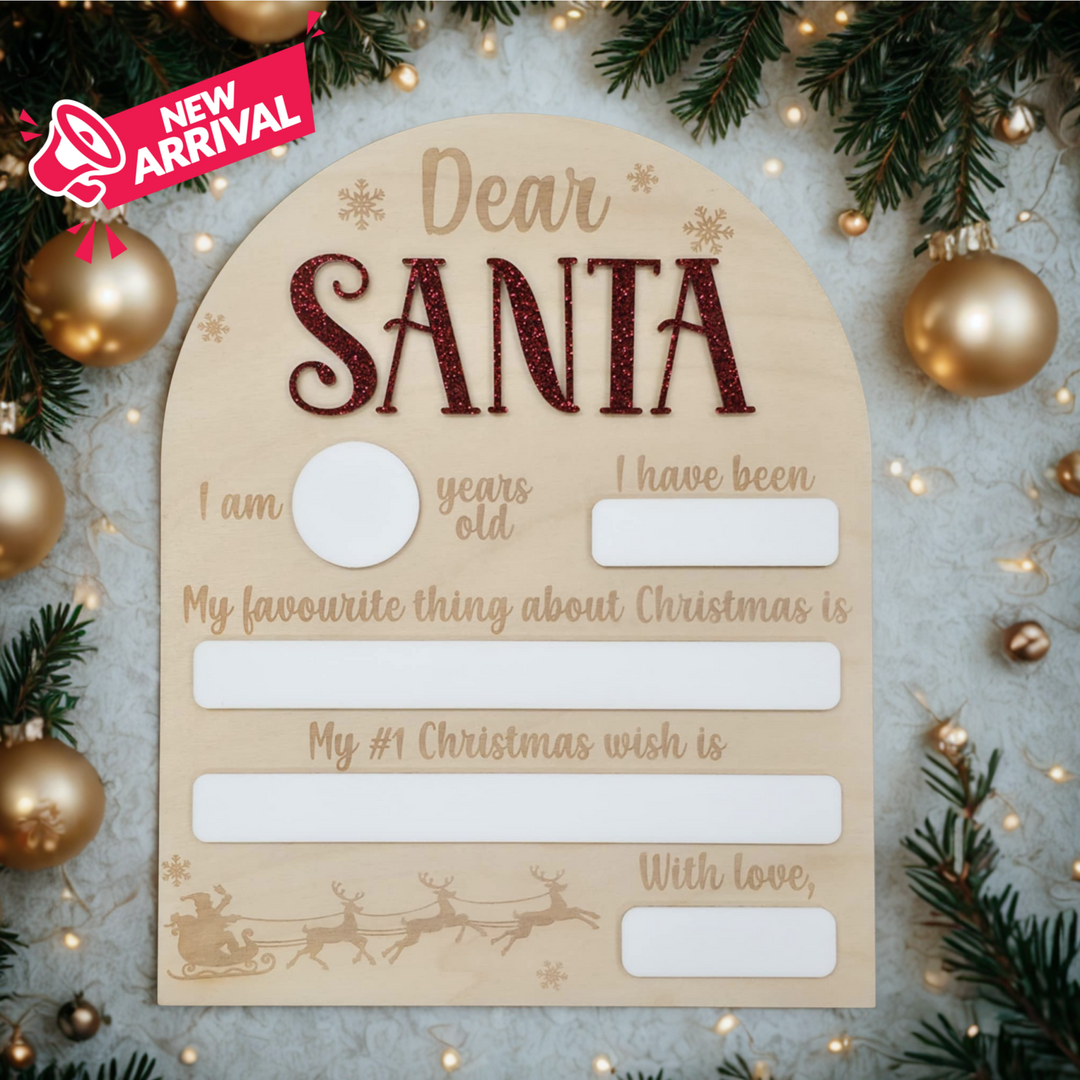 Reusable Letter to Santa Board