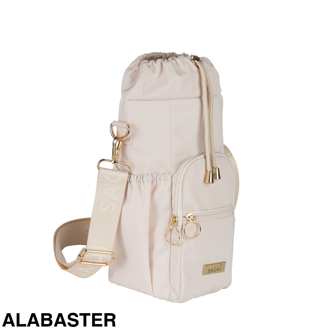 Sachi Crossbody Insulated Bottle Bag Alabaster