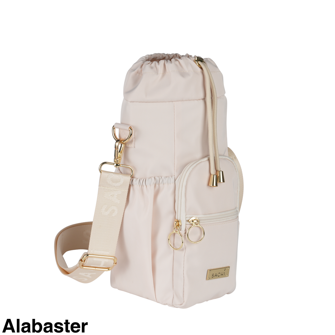 Sachi Crossbody Insulated Bottle Bag Alabaster