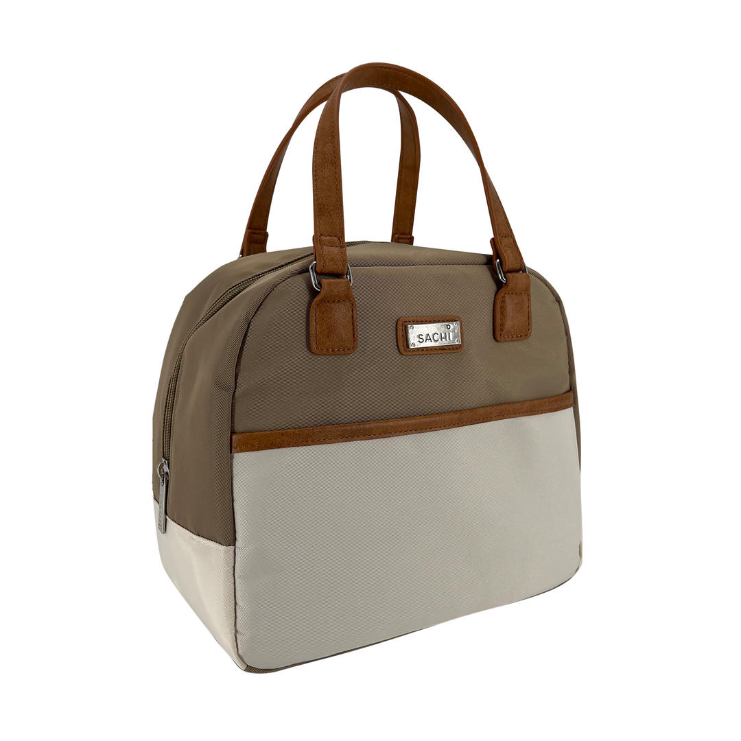 Sachi Insulated Cali Lunch Bag Latte & Cream