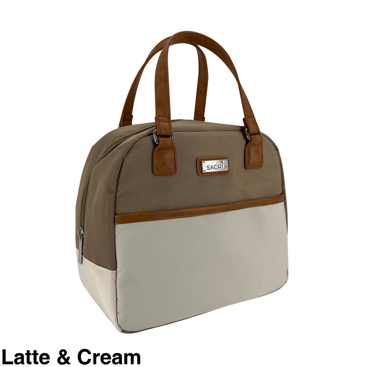 Sachi Insulated Cali Lunch Bag Latte & Cream