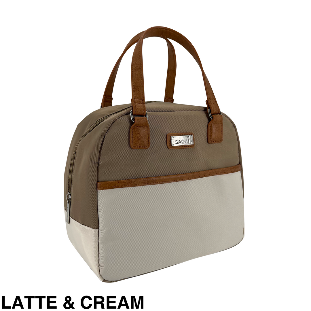Sachi Insulated Cali Lunch Bag Latte & Cream