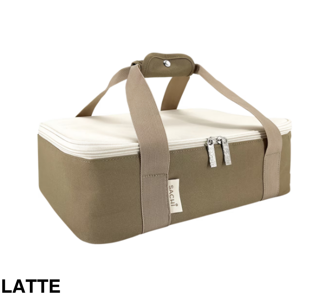 Sachi Insulated Cook and Carry Bag Latte