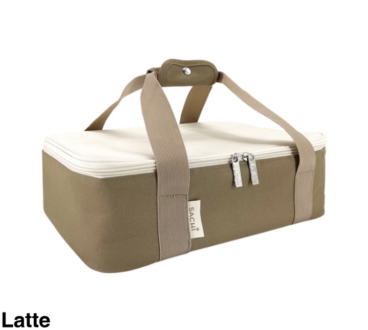 Sachi Insulated Cook and Carry Bag Latte