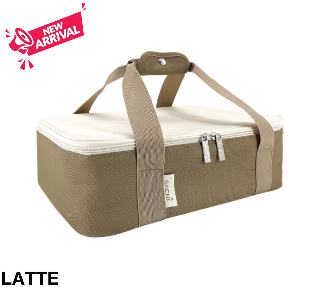 Sachi Insulated Cook and Carry Bag Latte
