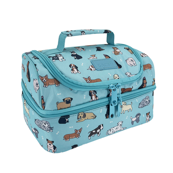 Sachi Insulated Double Decker Lunch Bag Busy Bees