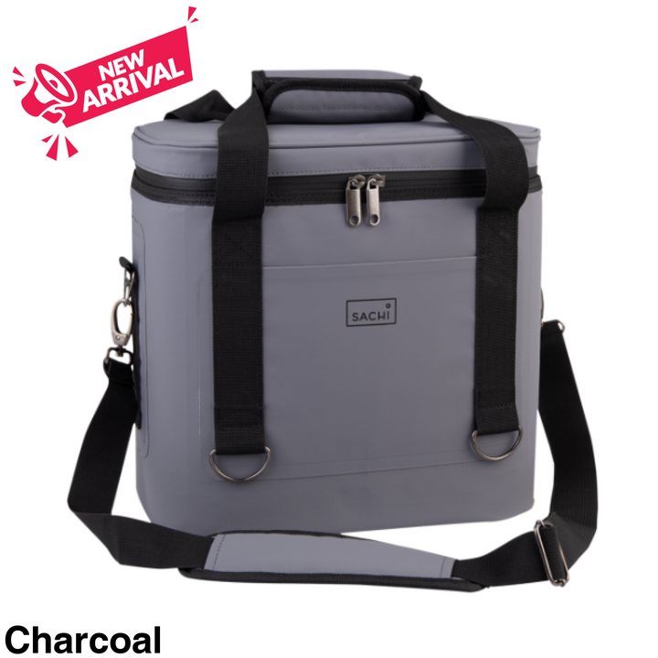 Sachi Insulated Intrepid Cooler Bag 10L Charcoal