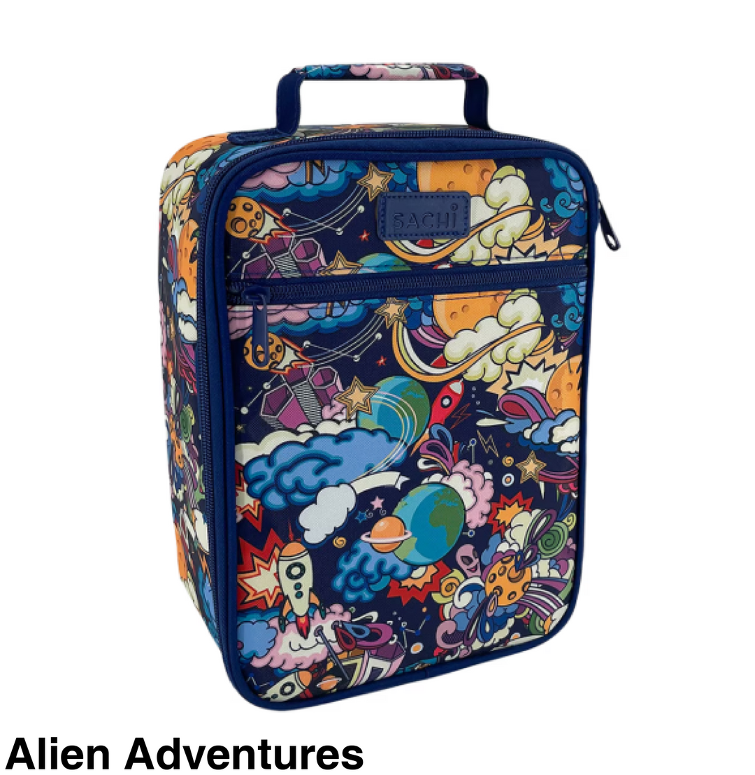 Sachi Insulated Junior Lunch Bag Alien Adventures