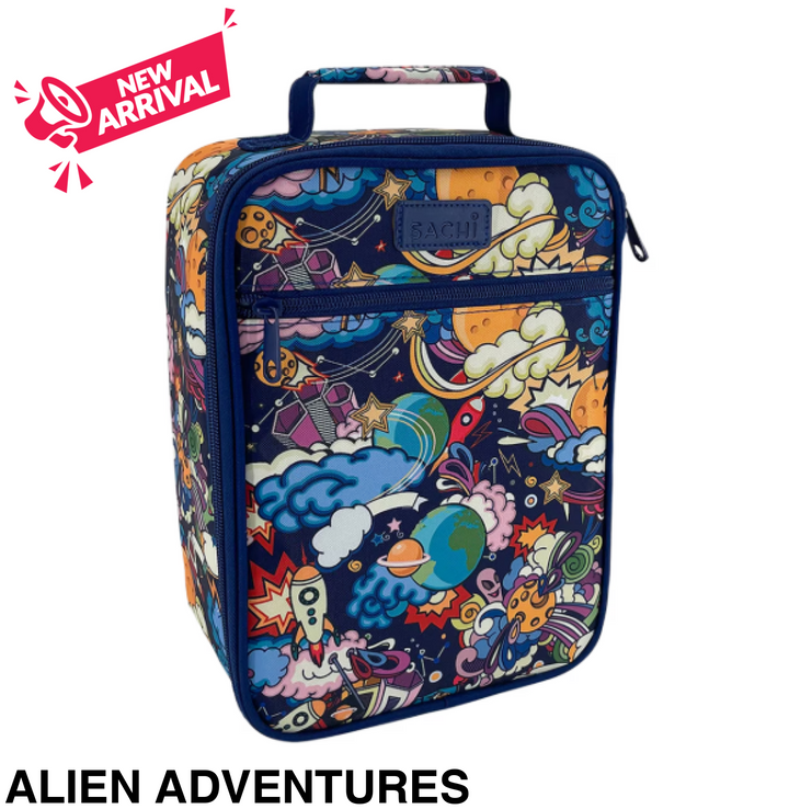 Sachi Insulated Junior Lunch Bag Alien Adventures