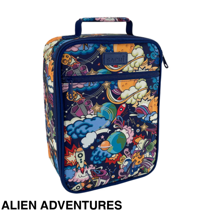 Sachi Insulated Junior Lunch Bag Alien Adventures