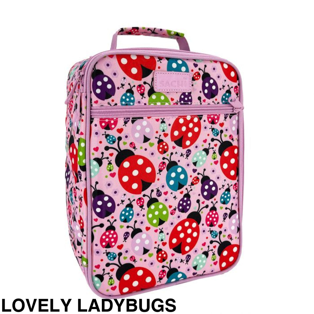 Sachi Insulated Lunch Bag Lovely Ladybugs