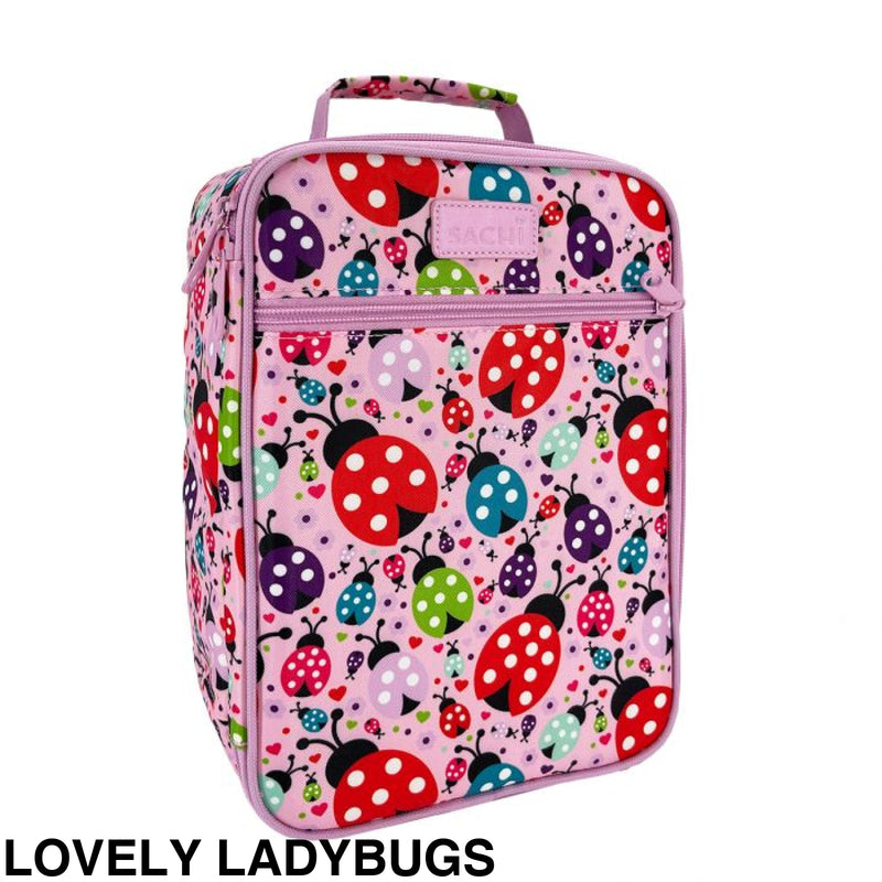 Sachi Insulated Lunch Bag Lovely Ladybugs