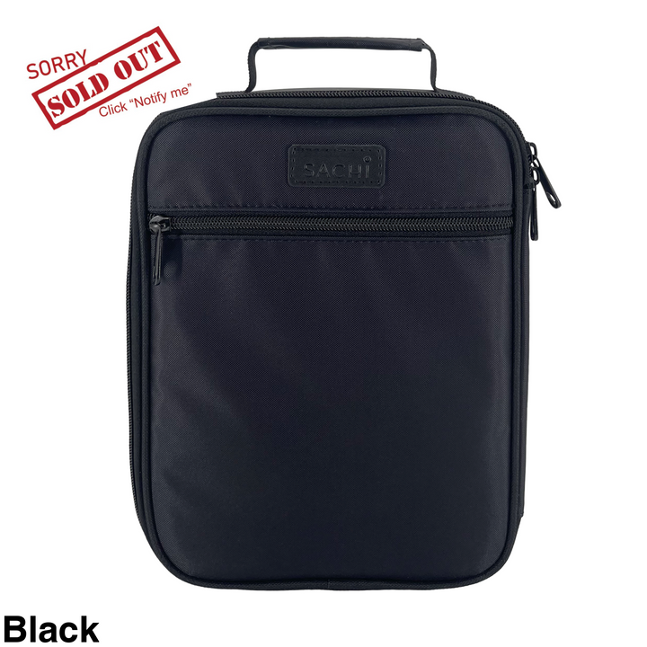 Sachi Insulated Lunch Bag Black