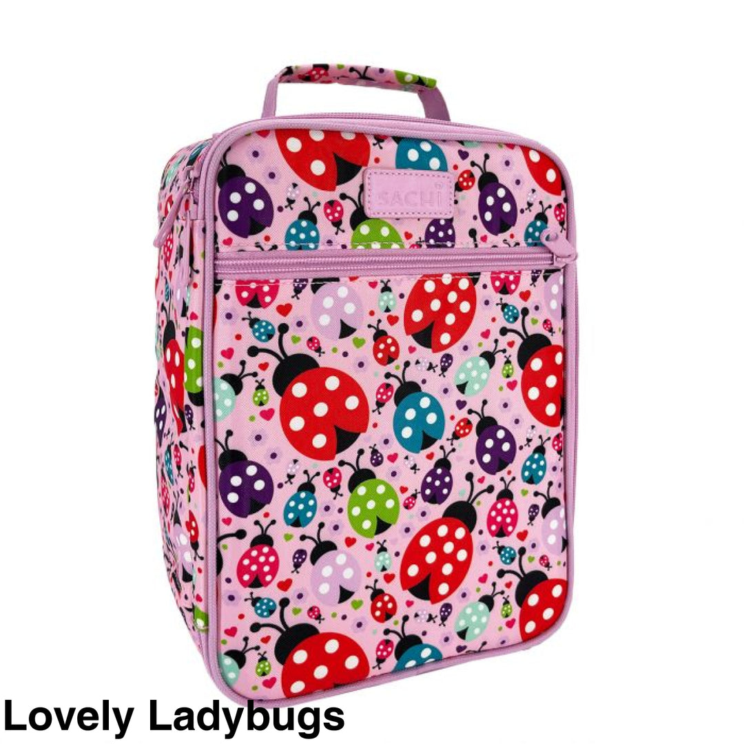 Sachi Insulated Lunch Bag Lovely Ladybugs