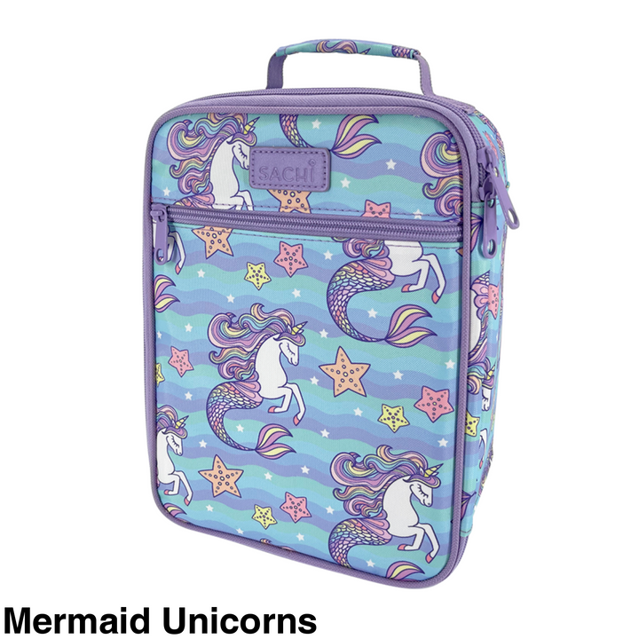 Sachi Insulated Lunch Bag Mermaid Unicorns