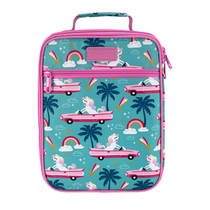 Sachi Insulated Lunch Bag Pink Cadillac