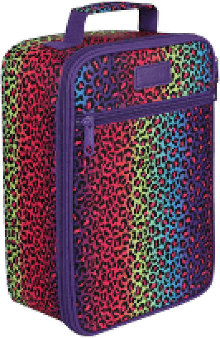 Sachi Lunch Bag Rainbow Leopard