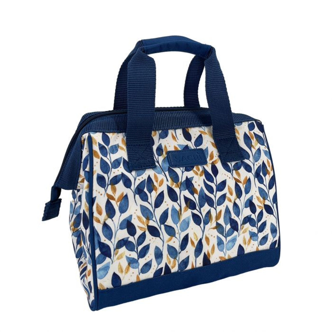 Sachi Insulated Tote Royal Leaves