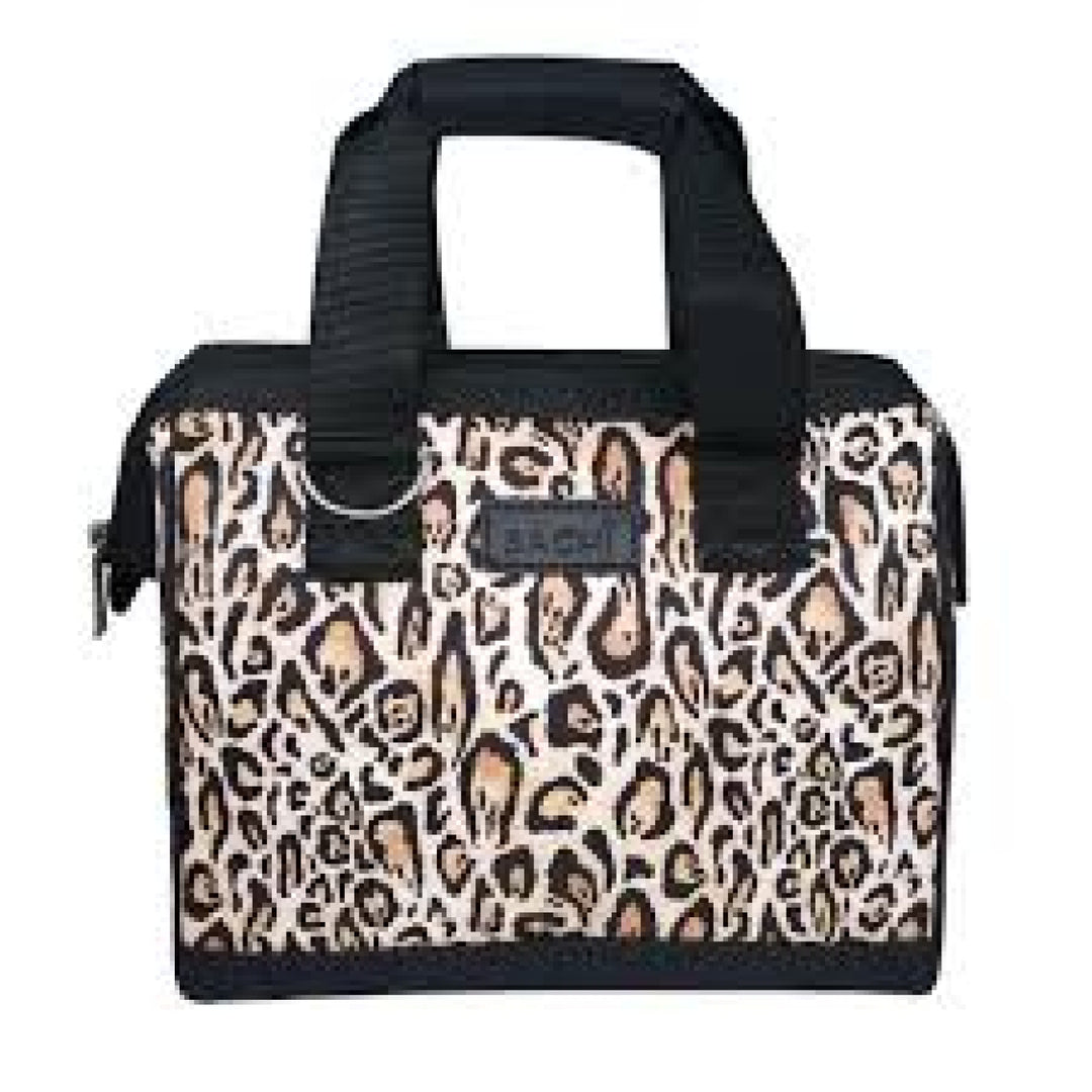 Sachi Insulated Tote Leopard Print