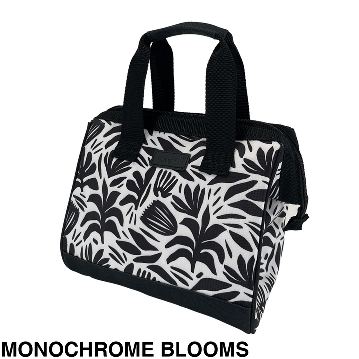 Sachi Insulated Tote Monochrome Blooms