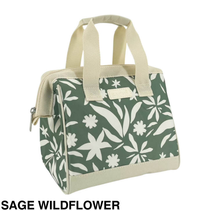 Sachi Insulated Tote Sage Wildflower