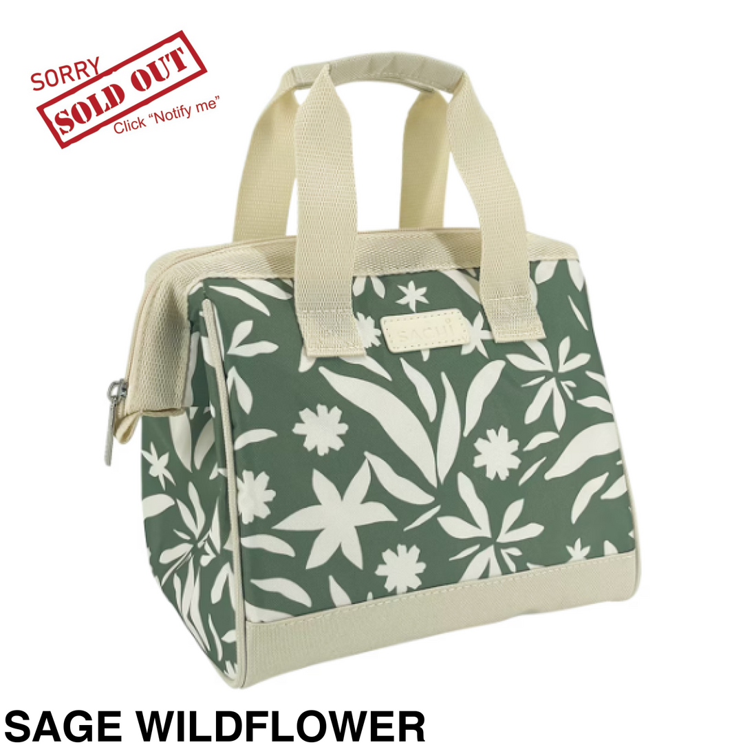 Sachi Insulated Tote Sage Wildflower